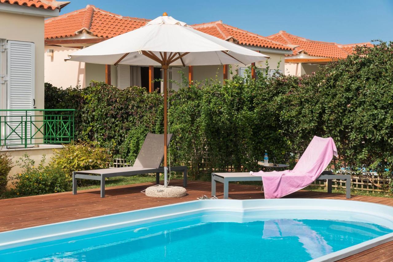 Venus Villa With Private Pool, 2Min To The Beach Finikounta Dış mekan fotoğraf